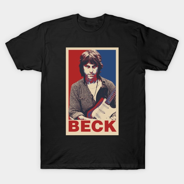 Jeff Beck Pop Art Style T-Shirt by mia_me